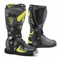 Moto boty FORMA PREDATOR antracitovo/lut fluo