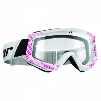 THOR Combat Goggle - cap pink/white