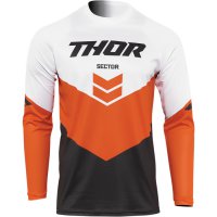 THOR Sector Chev Dres 22 - charcoal/red orange