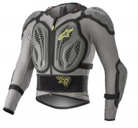 Alpinestars Protector Jacket Bionic Action Dark Gray/Fluorescent Yellow