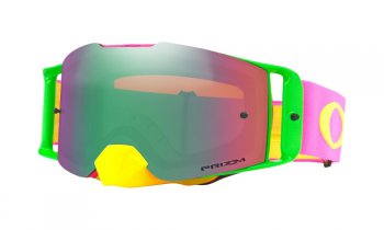 OAKLEY FRONT LINE Goggle - flo pink/yellow/Prizm Jade Iridium