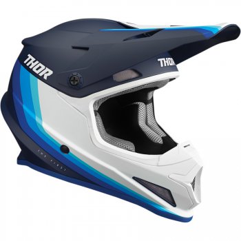 THOR SECTOR RUNNER NAVY/WHITE MIPS HELMETS 22