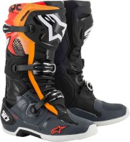 Boty Alpinestars TECH 10 ern/ed/oranov/erven fluo 21