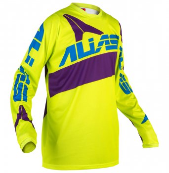 dres ALIAS MX A2 neon yellow/purple