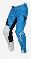 Motokrosové kalhoty ALIAS MX A1 STANDARD neonově modro/bílé 17