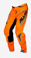 Motokrosové kalhoty ALIAS MX A1 ANALOGUE černo/oranžové 17