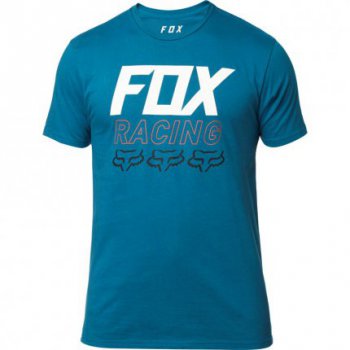 Triko FOX Overdrive Premium Tee Midnight Blue