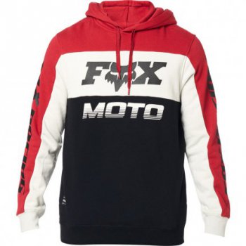 Pánská mikina Fox Moto Black/red