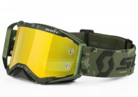 SCOTT PROSPECT Kaki/Green brýle - Yellow Chrome Lens