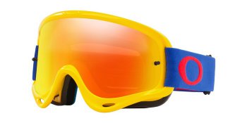 OAKLEY O Frame Goggle yellow/blue/fire iridium