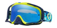 OAKLEY Crowbar Goggle thermo camo blue/yellow/black iridium/clear