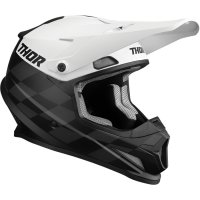 THOR SECTOR BIRDROCK BLACK/WHITE HELMET 22