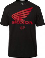 Triko FOX Honda Tee Black