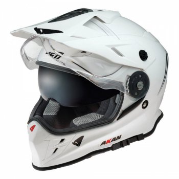 Přilba UFO Akan Enduro HE120W bílá
