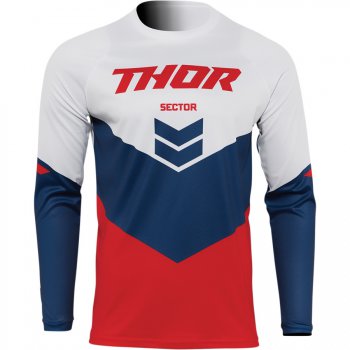 THOR Sector Chev Dres 22 - red/navy