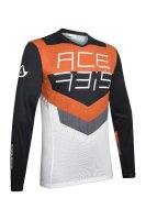 ACERBIS dres MX-TRACK ern/oranov