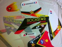 Pitbike polepy rockstar CRF70