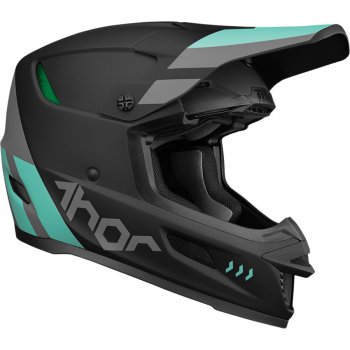 Helma Thor Reflex Cube Helm BLACK/MINT 22