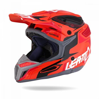 LEATT Helmet GPX 5.5 Composite V5 orange/black/red