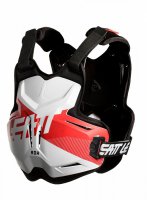 LEATT Rox 2.5 Chest Protector - white/red
