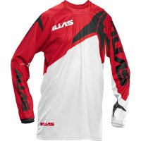 Motokrosový dres ALIAS MX B1 červeno/bílý