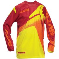 Motokrosový dres ALIAS MX A2 žluto/červený
