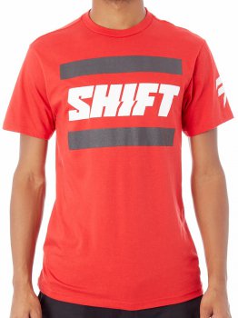 SHIFT 3Lack Label Tee - red 18