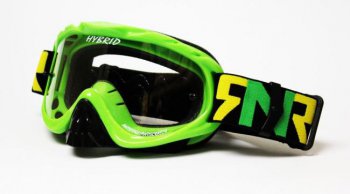 RNR Hybrid tear-off brle - zelen lime