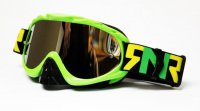 RNR Hybrid tear-off/mirror lens brle - zelen lime