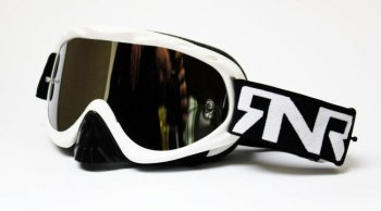 RNR Hybrid tear-off/mirror lens brle - bl