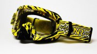 RNR Hybrid tear-off brle - YELLOW WILD