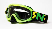 RNR Hybrid tear-off/double vented lens brle - zelen day-glow