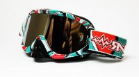 RNR Hybrid tear-off/mirror lens brle - FLASH