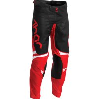 Kalhoty THOR Pulse Cube Red/white Pant 22