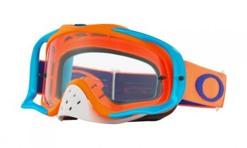 OAKLEY Crowbar Goggle flo orange/blue/clear