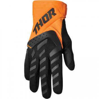 THOR Spectrum Rukavice 22 - flo orange/black