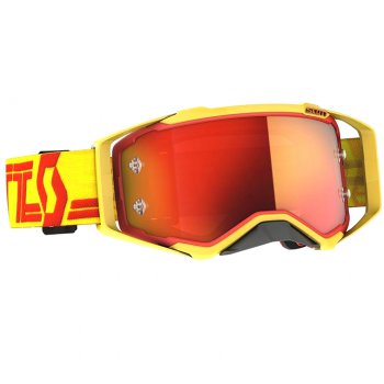 SCOTT PROSPECT Yellow/Red 2021 brle - Orange Chrome Lens