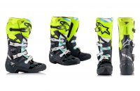 Boty Alpinestars TECH 7 lut fluo/ern/bl/zlat