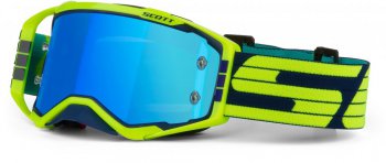 SCOTT PROSPECT Blue/Yellow brle - Electric Blue Chrome Lens