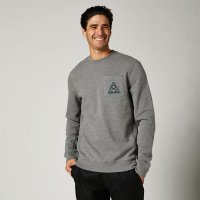 FOX Shinbone Crew Fleece mikina - grey