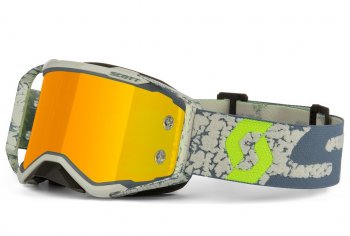 SCOTT PROSPECT Grey/Dark Grey brle - Yellow Chrome Lens