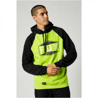 FOX Emblem Raglan Pullover Fleece mikina - fluor yellow