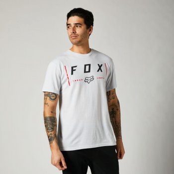 FOX Simplet Times Ss triko - Light Heather Grey