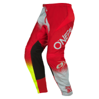 Kalhoty O´Neal Element RACEWEAR červená/šedá/žlutá 22