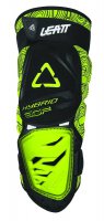 LEATT 3DF Hybrid Knee Guard - black/lime