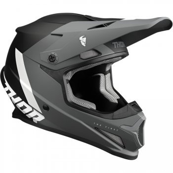 THOR SECTOR CHEV GRAY/BLACK HELMET 22