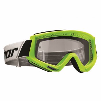 THOR Combat Goggle - flo green/black