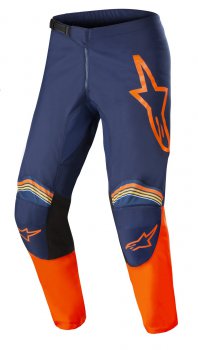 Kalhoty Alpinestars FLUID SPEED TMAV MODR/ORANOV 22