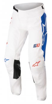 Kalhoty Alpinestars RACER BL/ERVEN FLUO/MODR 22