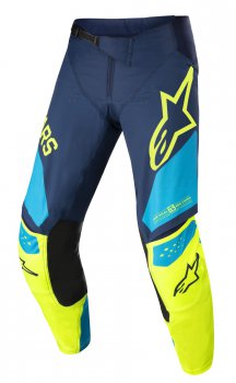 Kalhoty Alpinestars TECHSTAR FACTORY TMAV MODR/LUT FLUO/MODR NEO 22